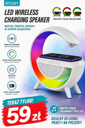 LED Wireless Charging Speaker BT2301