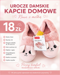 Kapcie damskie domowe Clevé pudrowy róż rozmiar 38
