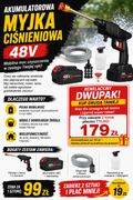 Akumulatorowa Myjka Ciśnieniowa 48V – zestaw