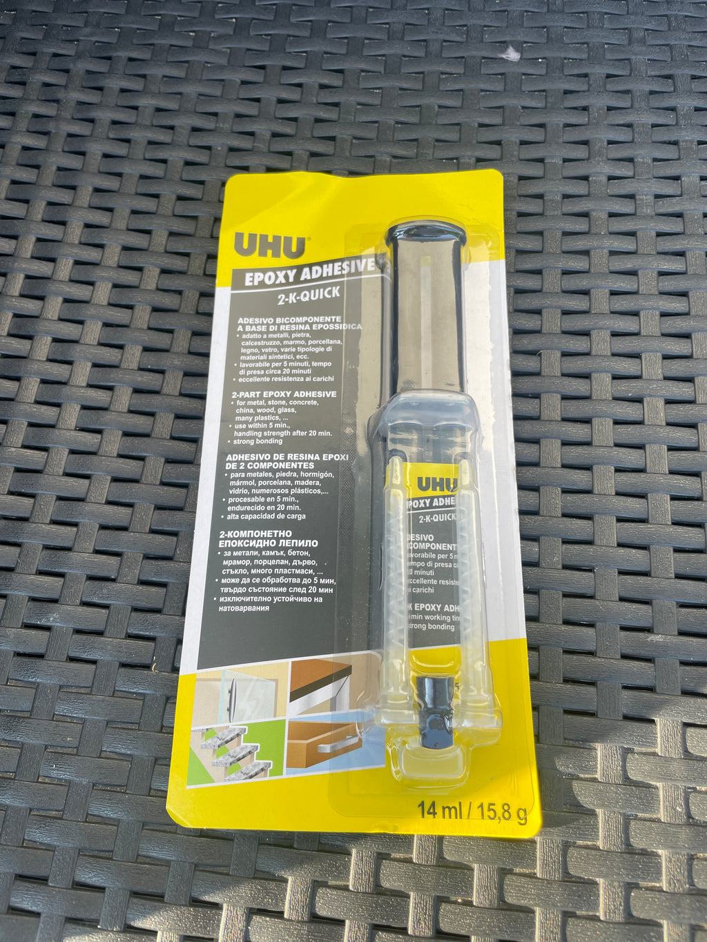 Klej Epoksydowy UHU 2-K Quick – 2 sztuki