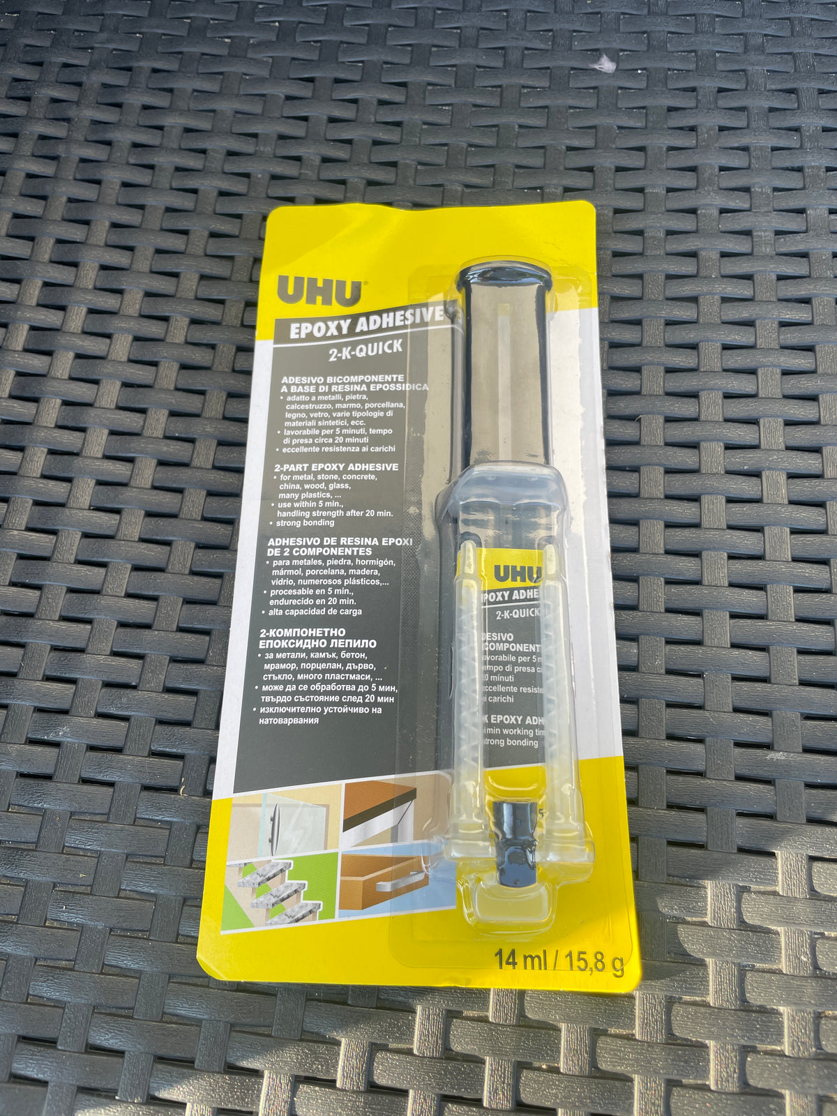 Klej Epoksydowy UHU 2-K Quick – 2 sztuki